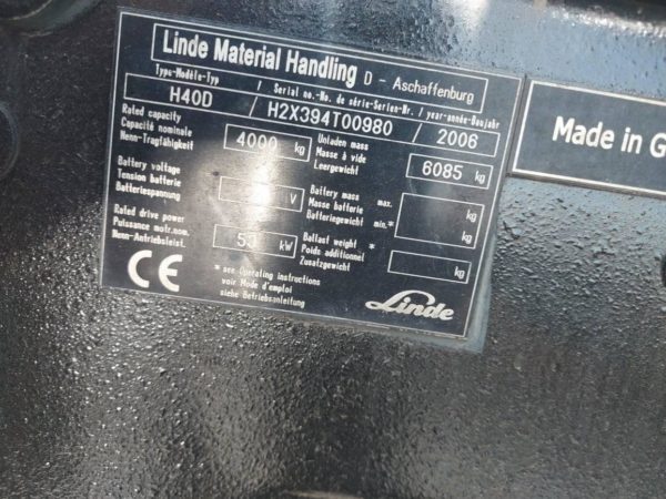 LINDE H40D-2006