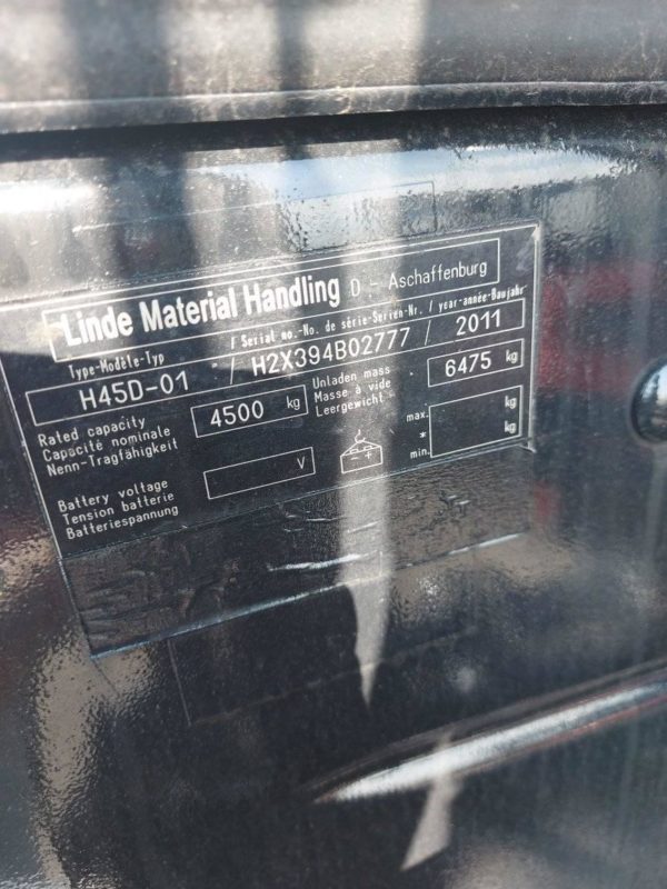 LINDE H45D -2011