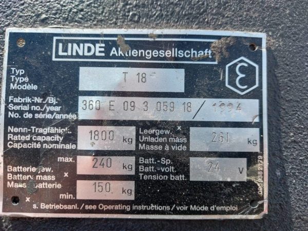 LINDE T18-1994
