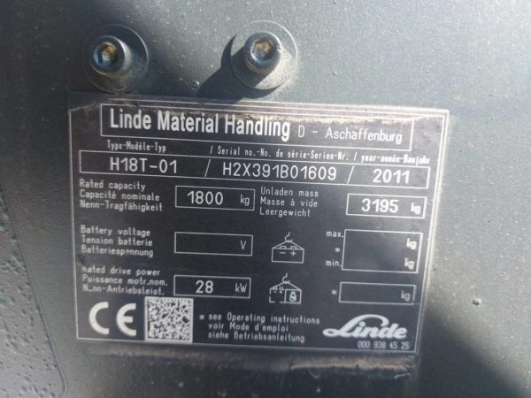 LINDE H18T-2011