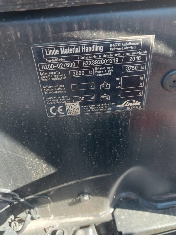 LINDE H20D-2016