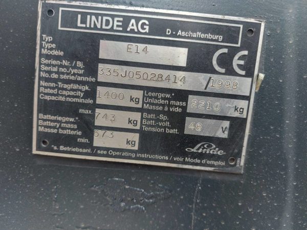 LINDE E14-1998
