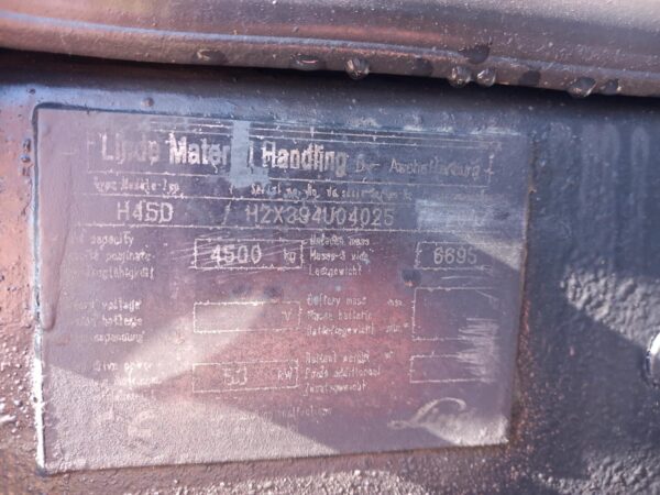 LINDE H45D-2007 - Image 9