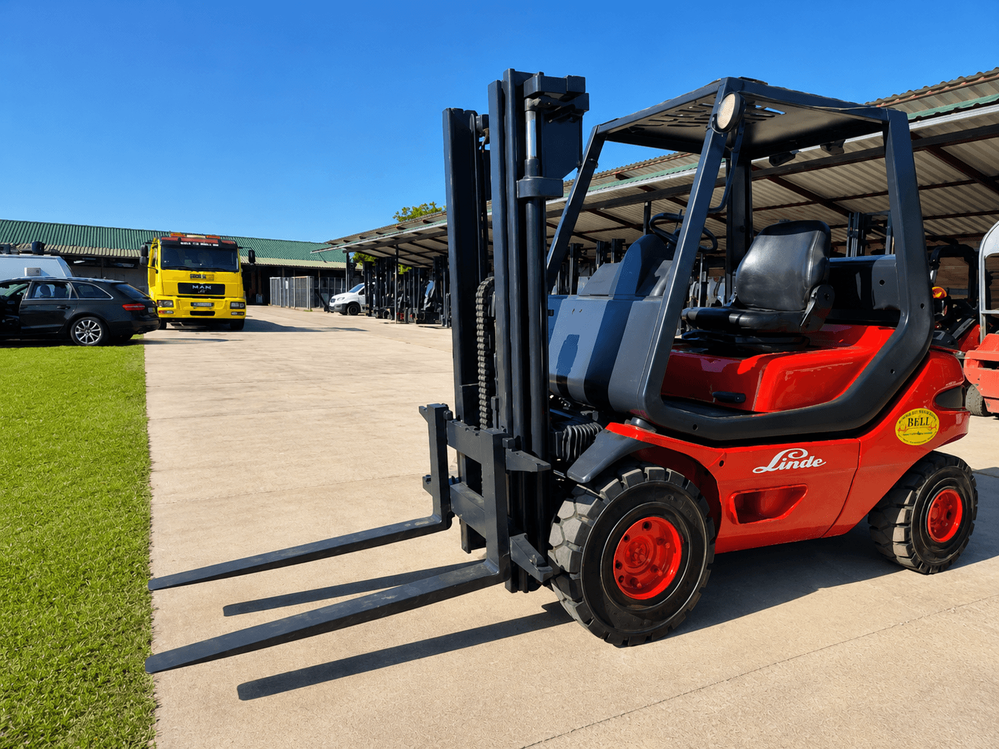 Linde H20T – plinski viljuškar, 2t - Slika 4