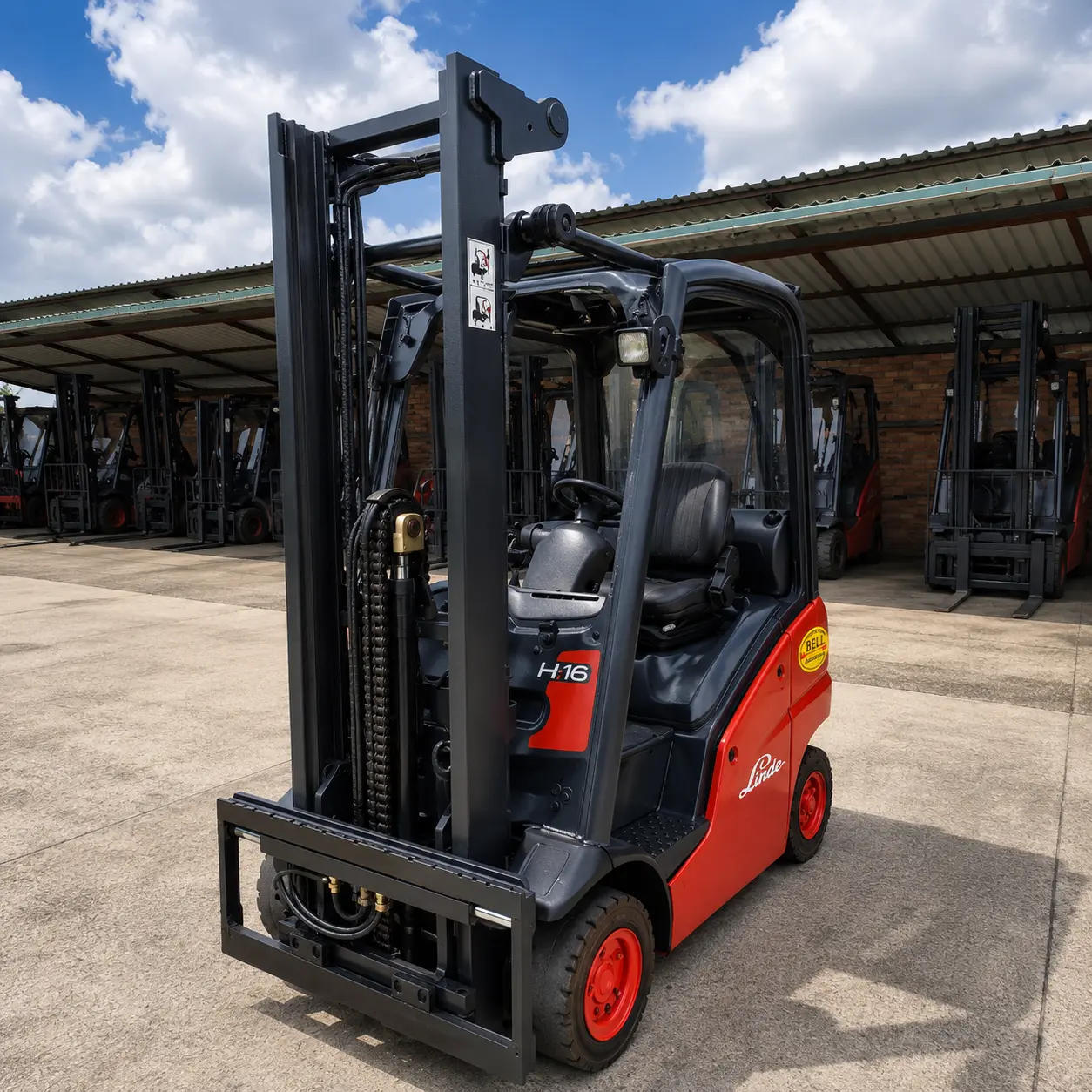 Linde H16T – plinski viljuškar, 1.6t - Slika 2