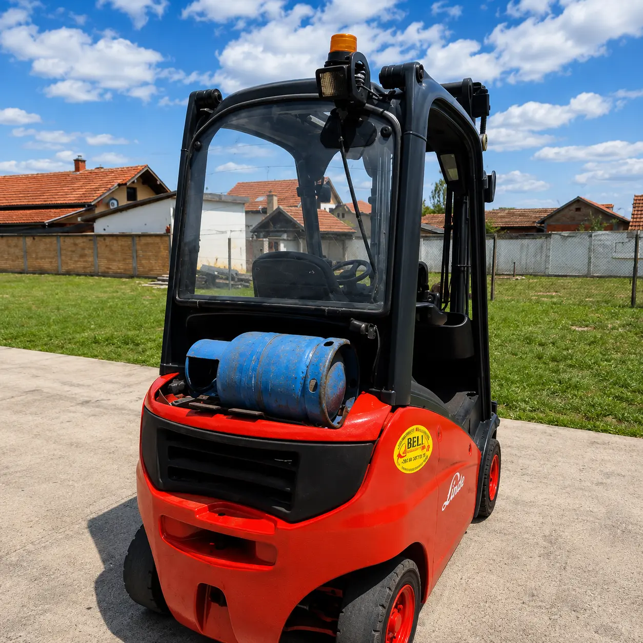 Linde H16T – plinski viljuškar, 1.6t - Slika 3