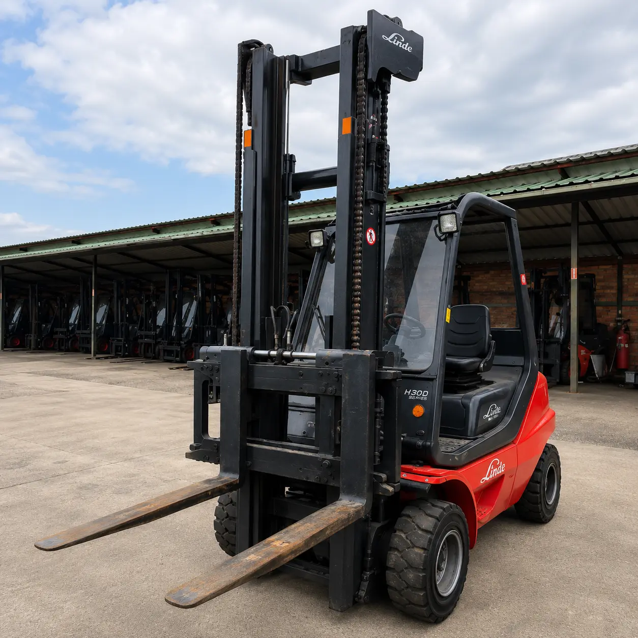 Linde H30D – dizel viljuškar, 3.0t - Slika 3