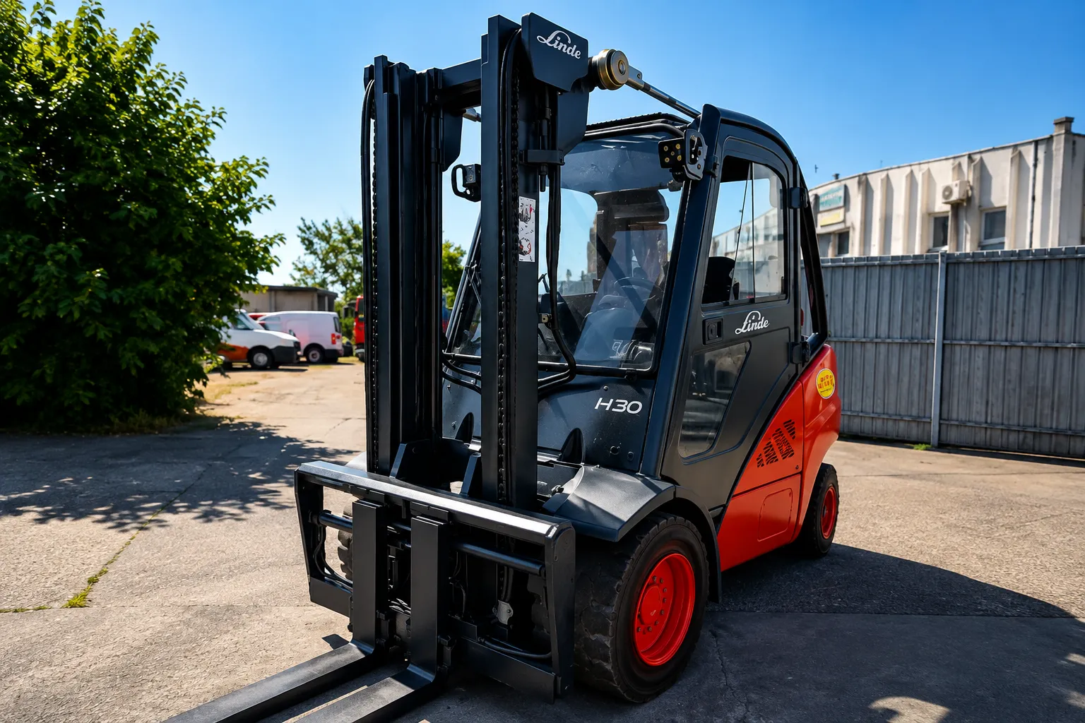 Linde H30T – plinski viljuškar, 3.0t / 3m