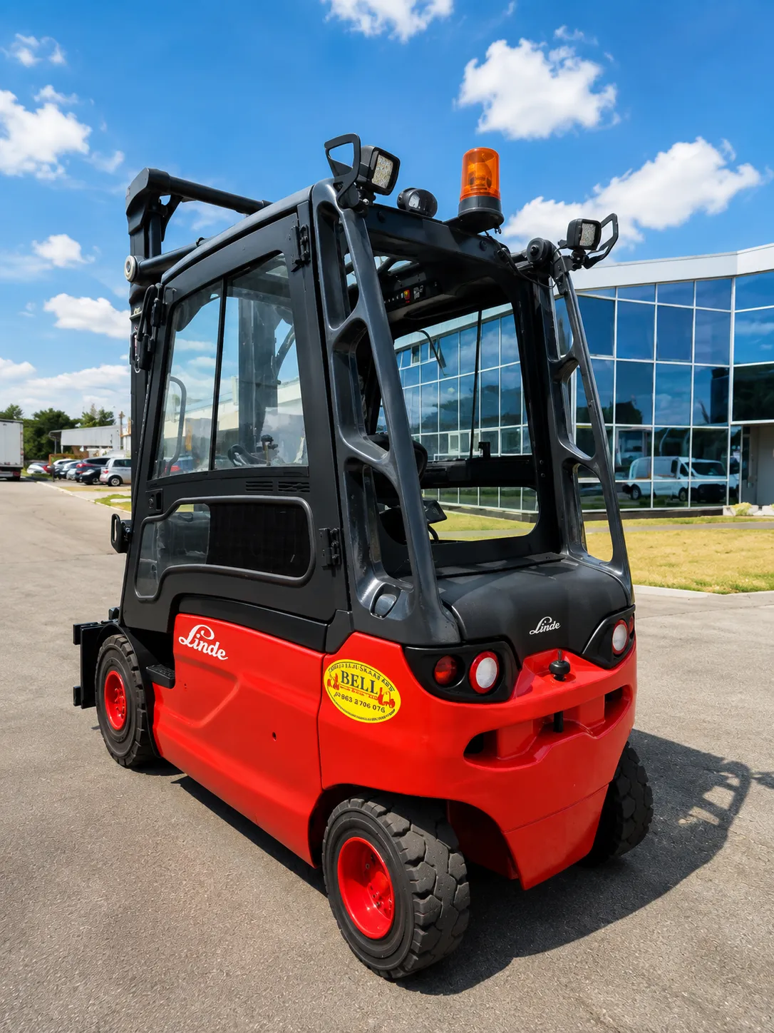 Linde E25L – elektro viljuškar, 2.5t / 4m - Slika 2