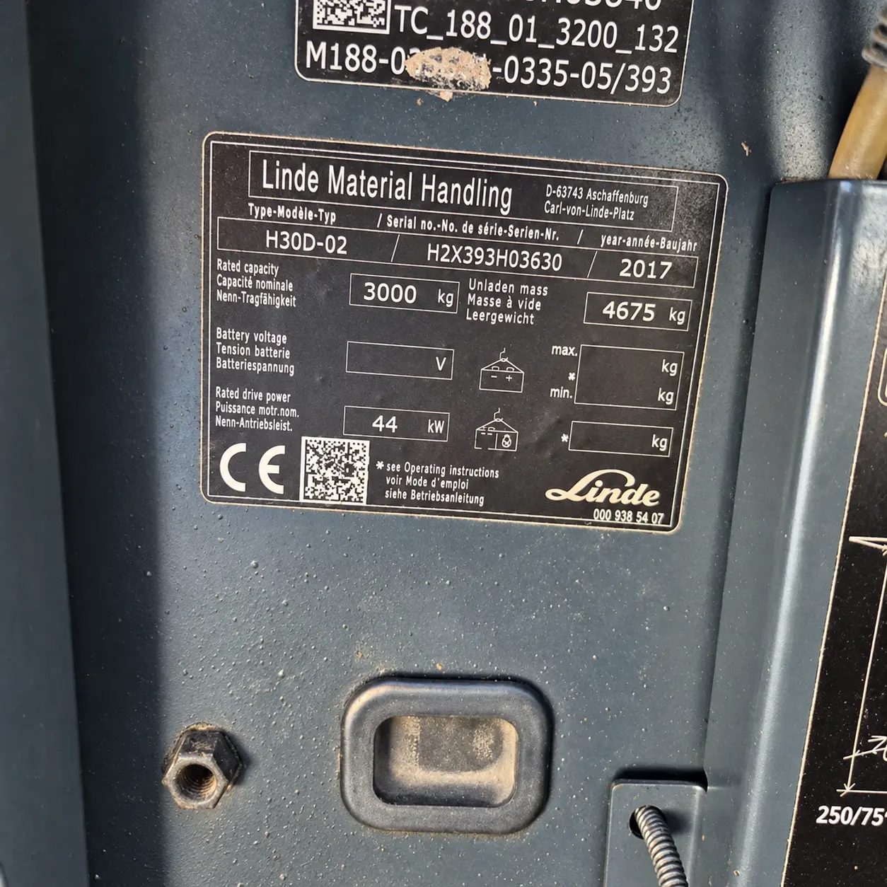 Linde H30D – dizel viljuškar, 3.0t / 3.3m - Slika 5